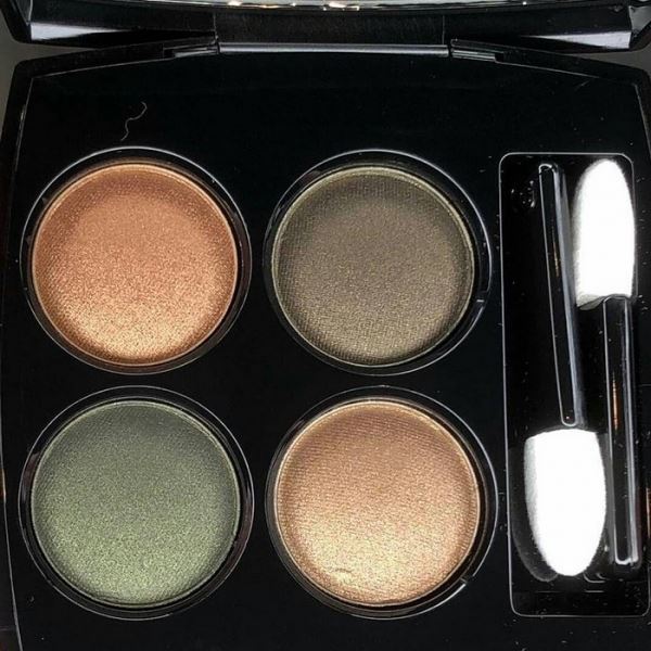 Новая палетка для глаз Chanel Blurry Green Eyeshadow Quad Summer 2019: первая информация