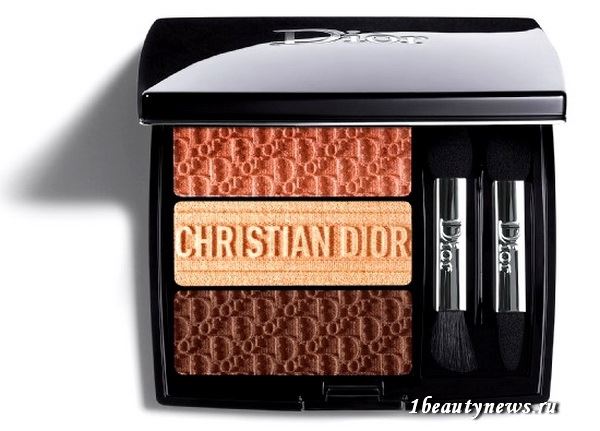 Новые палетки теней для век Dior 3 Couleurs Tri (o) Blique Eyeshadow Palettes Summer 2019