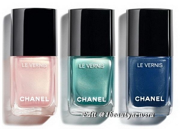 Новая коллекция лаков для ногтей Chanel <!--more-->Metallic Limited Nail Color Summer 2019