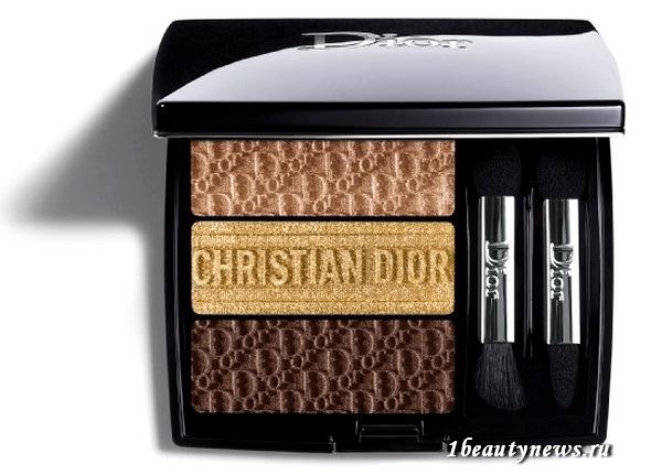 Новые палетки теней для век Dior 3 Couleurs Tri (o) Blique Eyeshadow Palettes Summer 2019