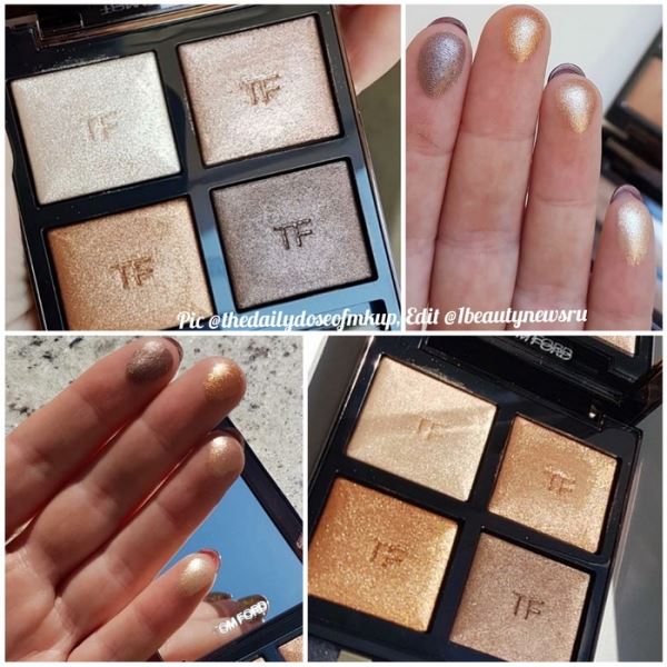 Новая палетка теней для век Tom Ford Suspicion Quad Eyeshadow Palette <!--more-->Summer 2019: первая информация и свотчи