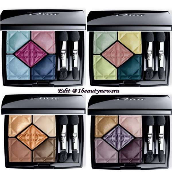 Лимитированные палетки теней для век Dior 5 Couleurs Buzz Collection 2019 уже в продаже