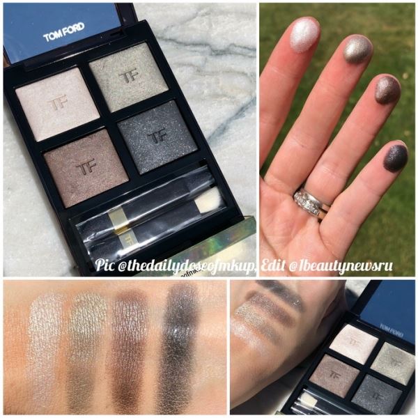 Новая палетка теней для век Tom Ford Double Indemniti Quad Eyeshadow Palette <!--more-->Summer 2019: первая информация и свотчи